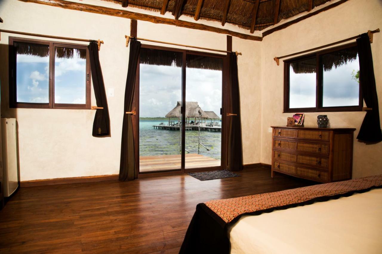 Lagoon Front Hut: Daily Cleaning, Bikes & Kayaks! Bacalar Exterior foto